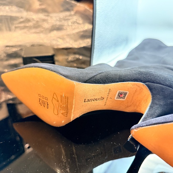 Larroude Kate Boot in Black Suede | LIKE NEW - Picture 10 of 10